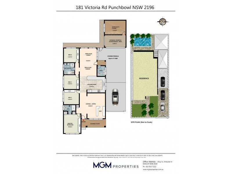 181 Victoria Rd, Punchbowl NSW 2196 Floorplan