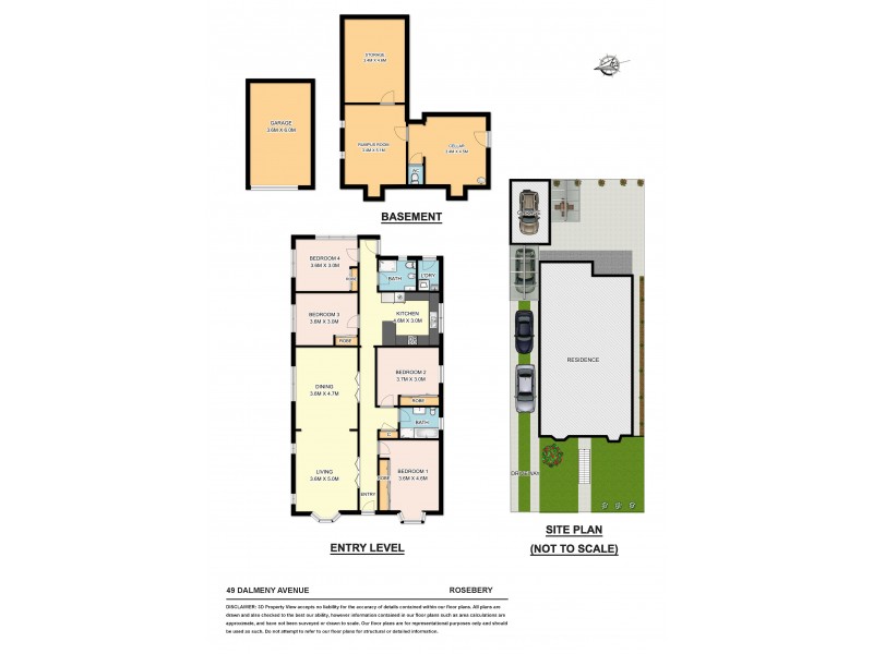 49 Dalmeny Avenue, Rosebery NSW 2018 Floorplan