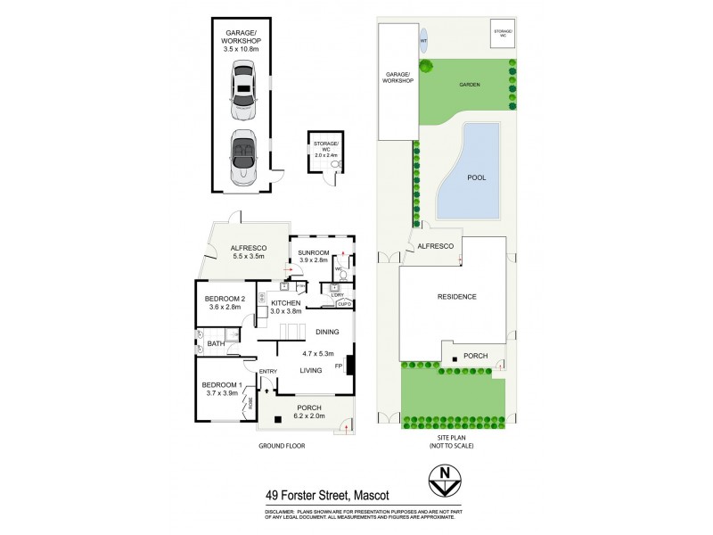 49 Forster Street, Mascot NSW 2020 Floorplan