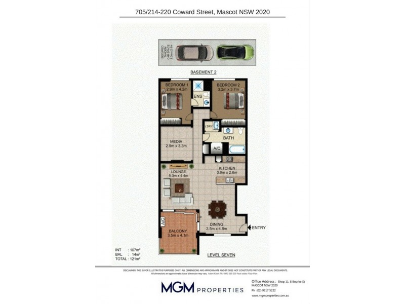 705/214-220 Coward Street, Mascot NSW 2020
