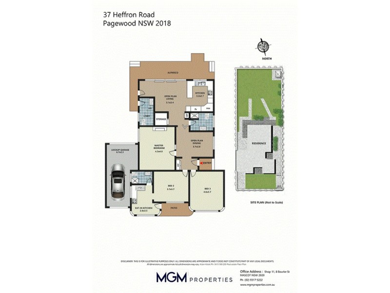 37 Heffron Road, Pagewood NSW 2035 Floorplan