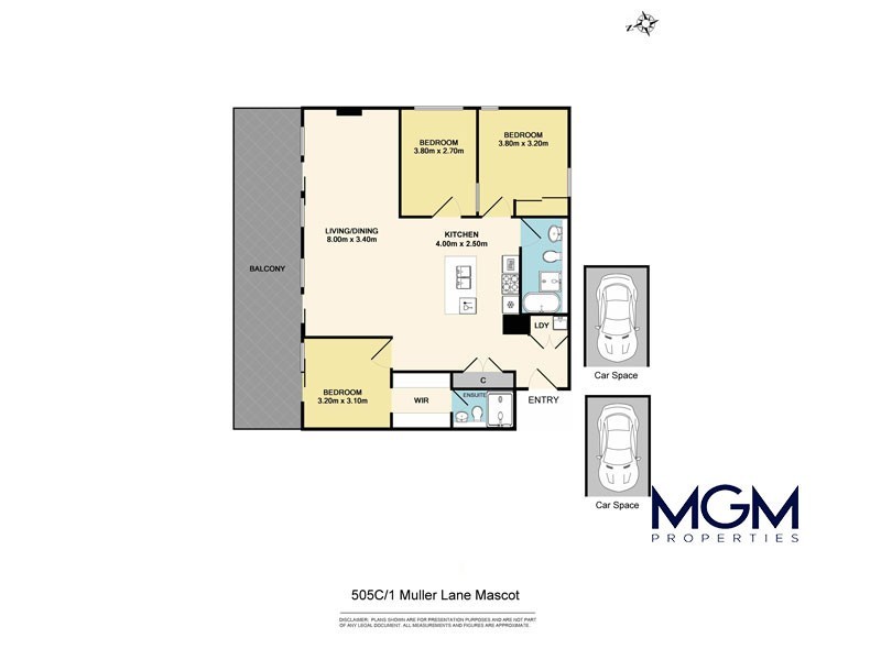 505C/1 Muller Lane, Mascot NSW 2020