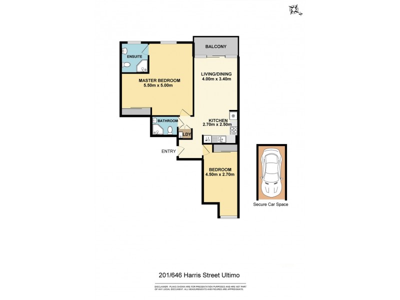 201/646 Harris Street, Ultimo NSW 2007 Floorplan