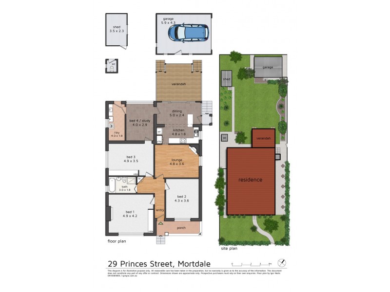 29 Princes Street, Mortdale NSW 2223 Floorplan