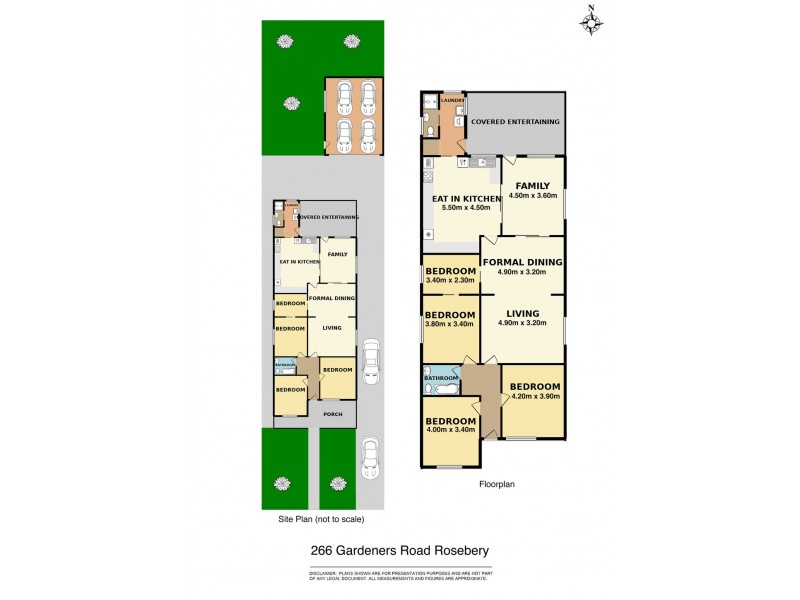 266 Gardeners Road, Rosebery NSW 2018 Floorplan