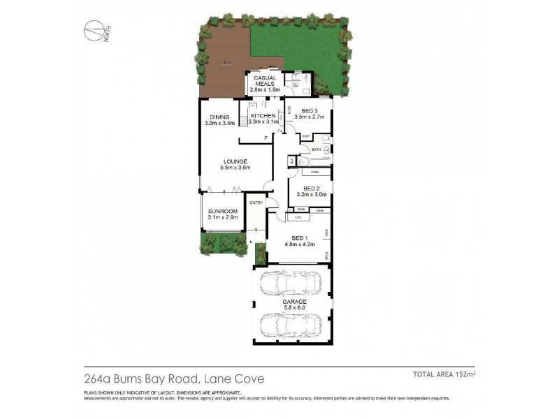 264A Burns Bay Road, Lane Cove NSW 2066 Floorplan