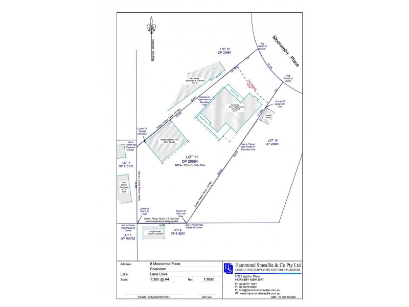 8 Mooramba Avenue, Riverview NSW 2066 Floorplan