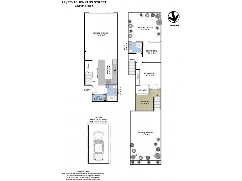 12/22-26 Jenkins Street, Cammeray NSW 2062