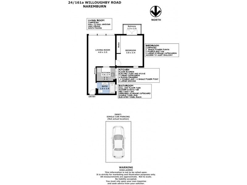 24/161A Willoughby Road, Naremburn NSW 2065