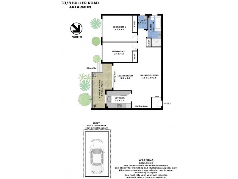 33/8  Buller Road, Artarmon NSW 2064