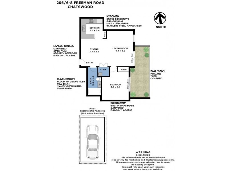 206/6-8 Freeman Road, Chatswood NSW 2067