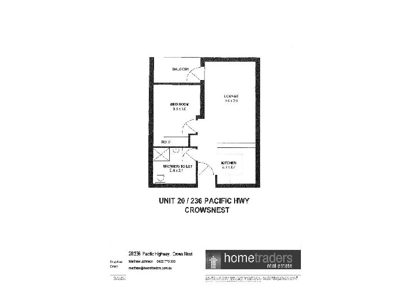 20/236 Pacific Highway, Crows Nest NSW 2065