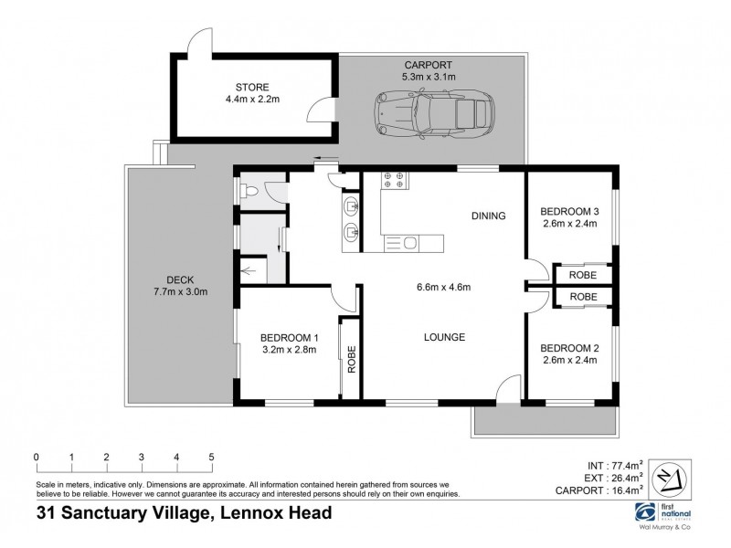 31/502 Ross Lane, Lennox Head NSW 2478 Floorplan