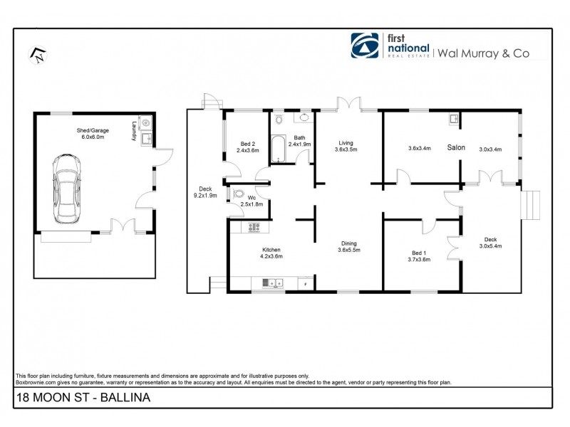 18 Moon Street, Ballina NSW 2478 Floorplan