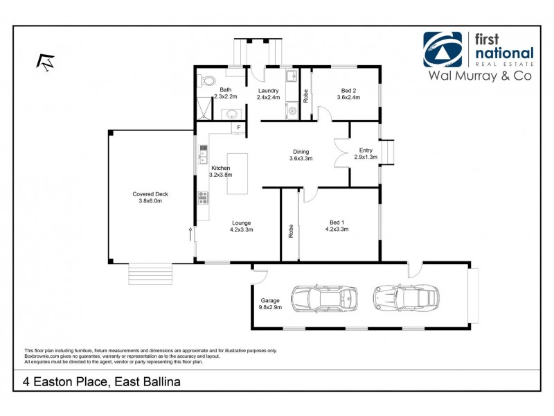 4 Easton Place, East Ballina NSW 2478 Floorplan