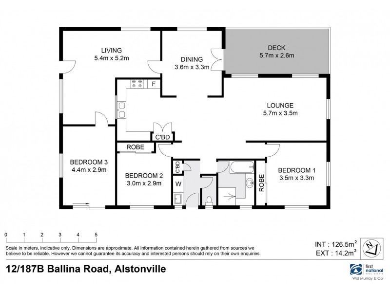 12/187 Ballina Road, Alstonville NSW 2477 Floorplan