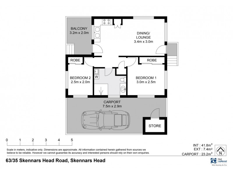 63/35 Skennars Head Road, Skennars Head NSW 2478 Floorplan