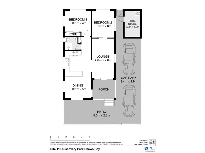118/25 Fenwick Drive, East Ballina NSW 2478 Floorplan