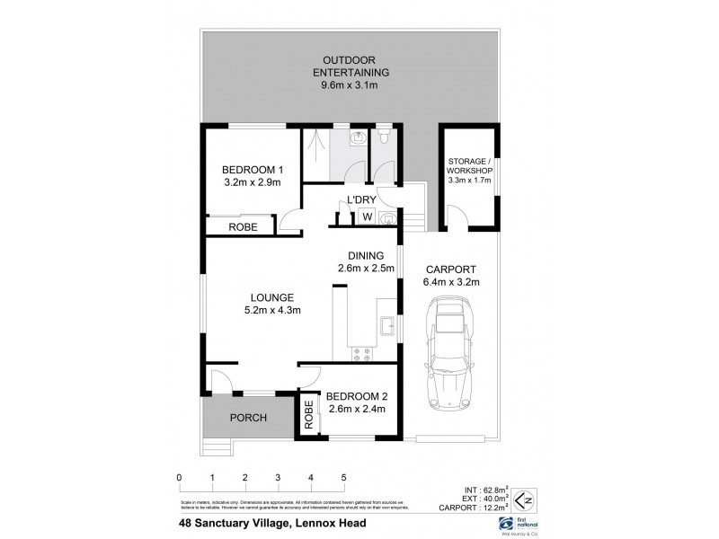 48/502 Ross Lane, Lennox Head NSW 2478 Floorplan