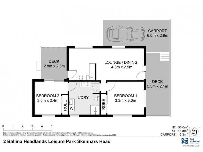 2/35  Skennars Head Road, Skennars Head NSW 2478 Floorplan