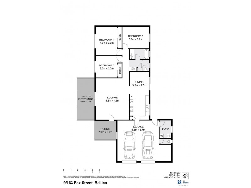 9/163 Fox Street, Ballina NSW 2478 Floorplan