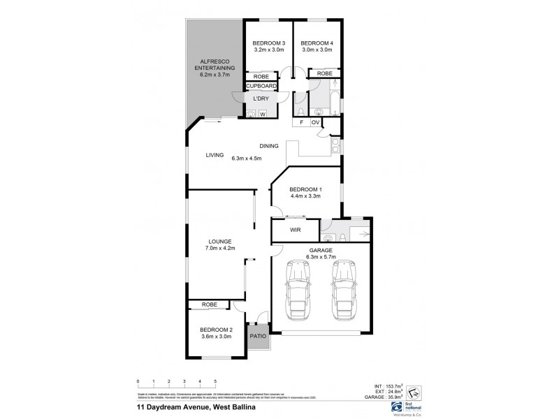 11 Daydream Avenue, West Ballina NSW 2478 Floorplan