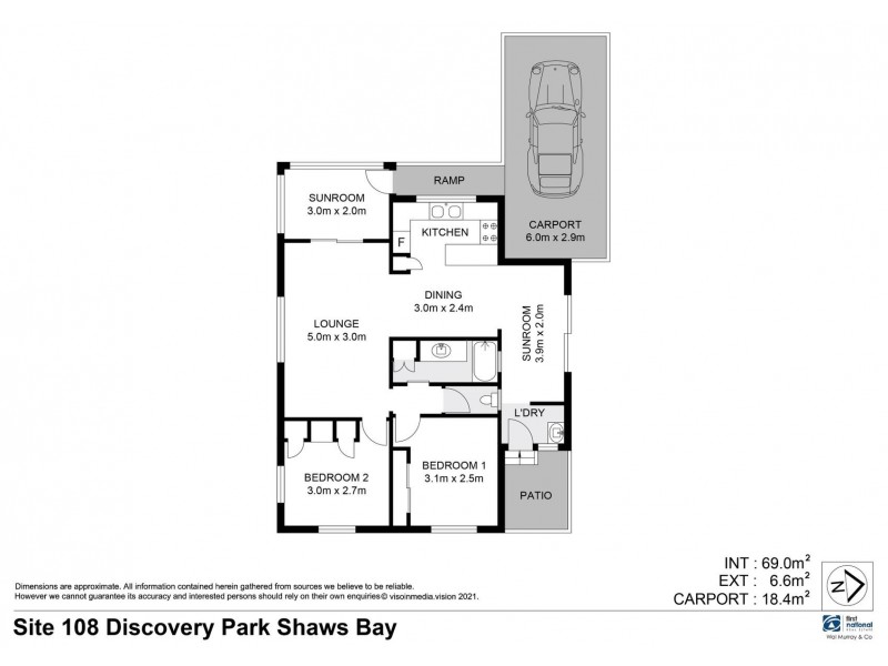 108/25 Fenwick Drive, East Ballina NSW 2478 Floorplan