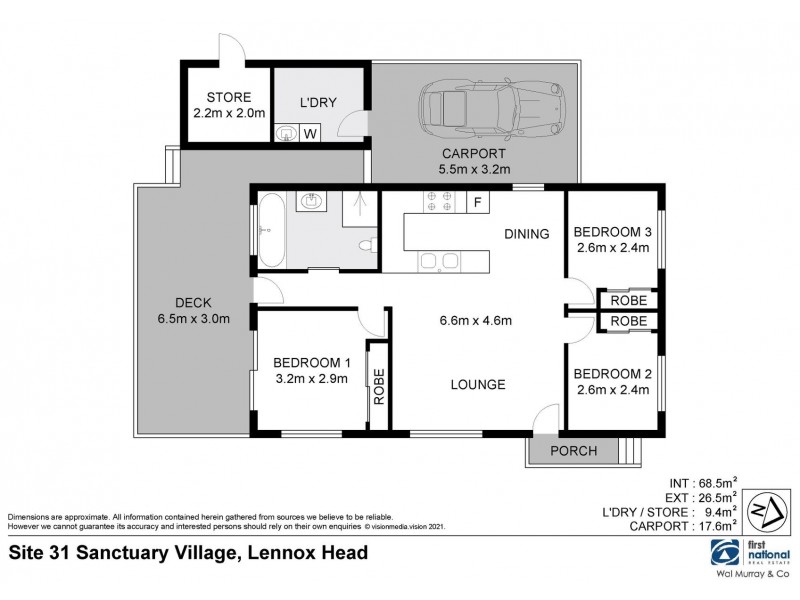 31/502 Ross Lane, Lennox Head NSW 2478 Floorplan