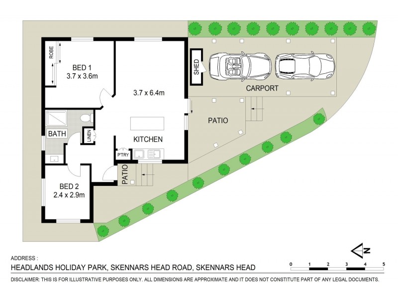 69/35 Skennars Head Road, Skennars Head NSW 2478 Floorplan
