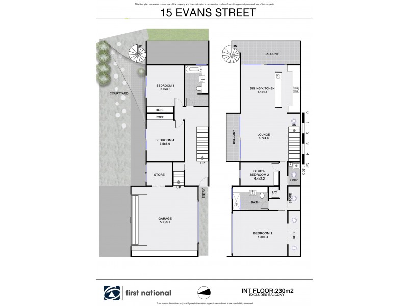 15 Evans Street, Byron Bay NSW 2481 Floorplan