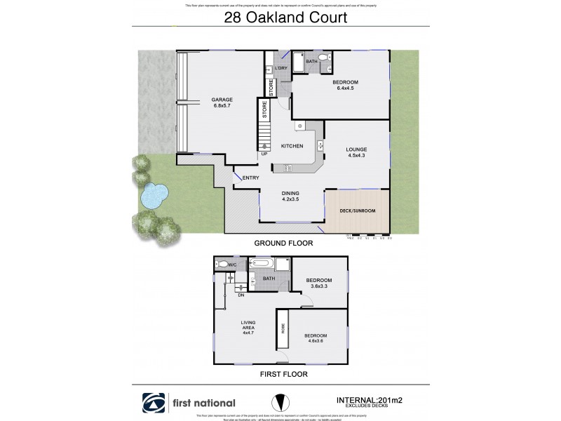 28 Oakland Court, Byron Bay NSW 2481 Floorplan