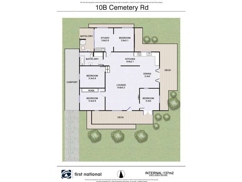 10B Cemetery Road, Byron Bay NSW 2481 Floorplan