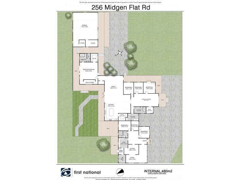 256 Midgen Flat Road, Newrybar NSW 2479 Floorplan