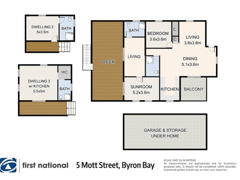 5 Mott Street, Byron Bay NSW 2481 Floorplan