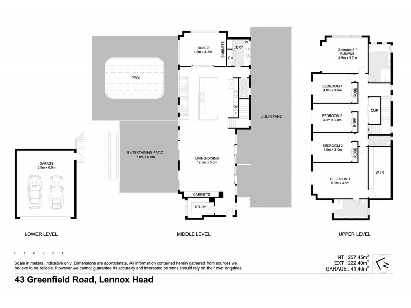 43 Greenfield Road, Lennox Head NSW 2478 Floorplan