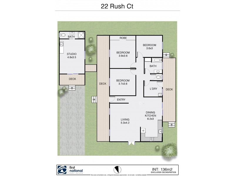 22 Rush Court, Mullumbimby NSW 2482 Floorplan