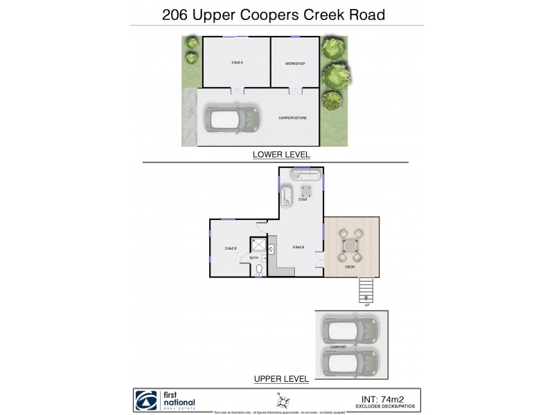 206 Upper Coopers Creek Road, Repentance Creek NSW 2480 Floorplan