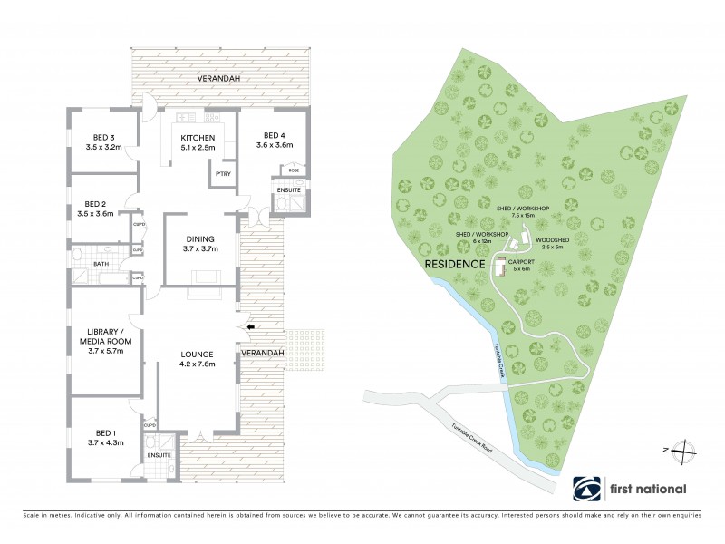624 Tuntable Creek Road, Tuntable Creek NSW 2480 Floorplan