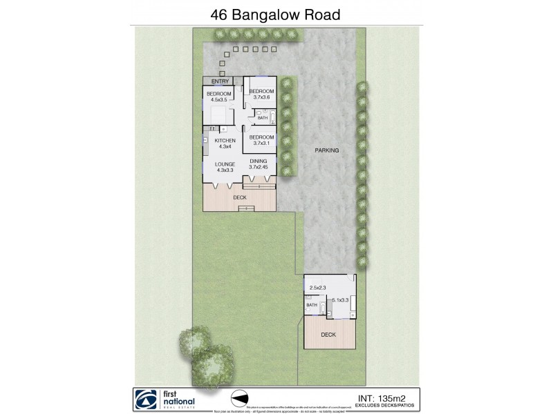 46 Bangalow Road, Byron Bay NSW 2481 Floorplan
