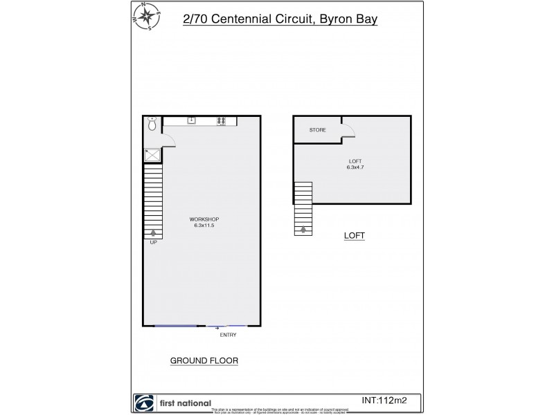 2/70 Centennial Circuit, Byron Bay NSW 2481 Floorplan