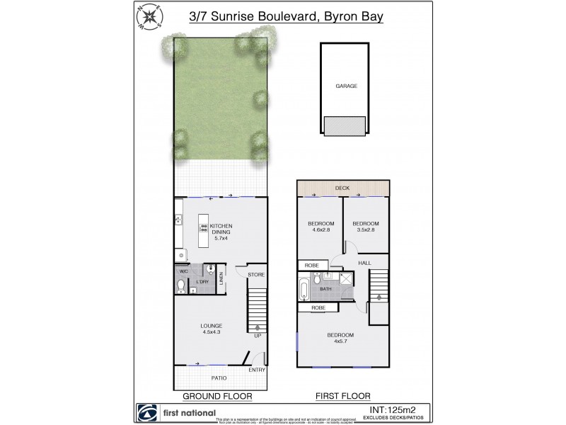 3/7 Sunrise Boulevard, Byron Bay NSW 2481 Floorplan