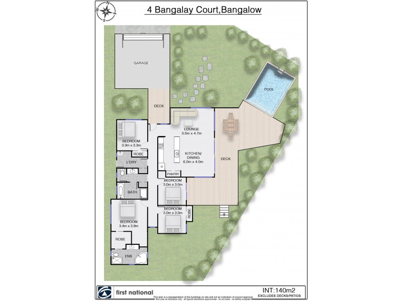 4 Bangalay Court, Bangalow NSW 2479 Floorplan