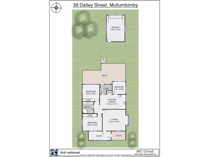 39 Dalley Street, Mullumbimby NSW 2482 Floorplan