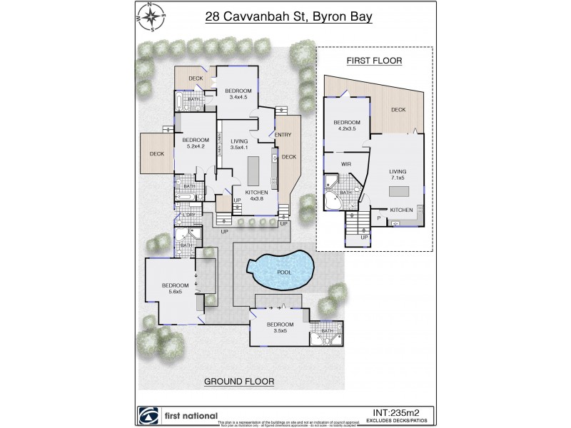 28 Cavvanbah Street, Byron Bay NSW 2481 Floorplan
