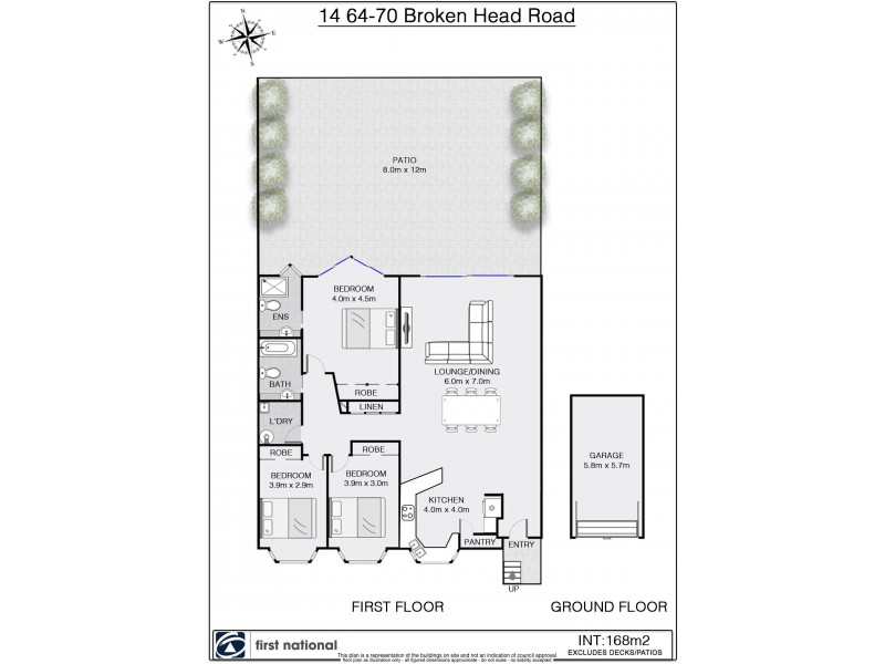 14/64 Broken Head Road, Byron Bay NSW 2481 Floorplan