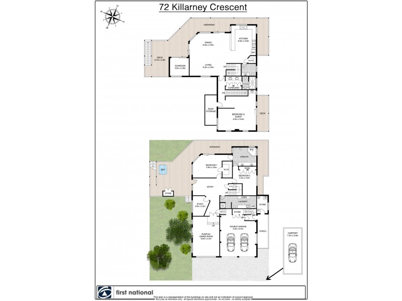 72 Killarney Crescent, Skennars Head NSW 2478 Floorplan