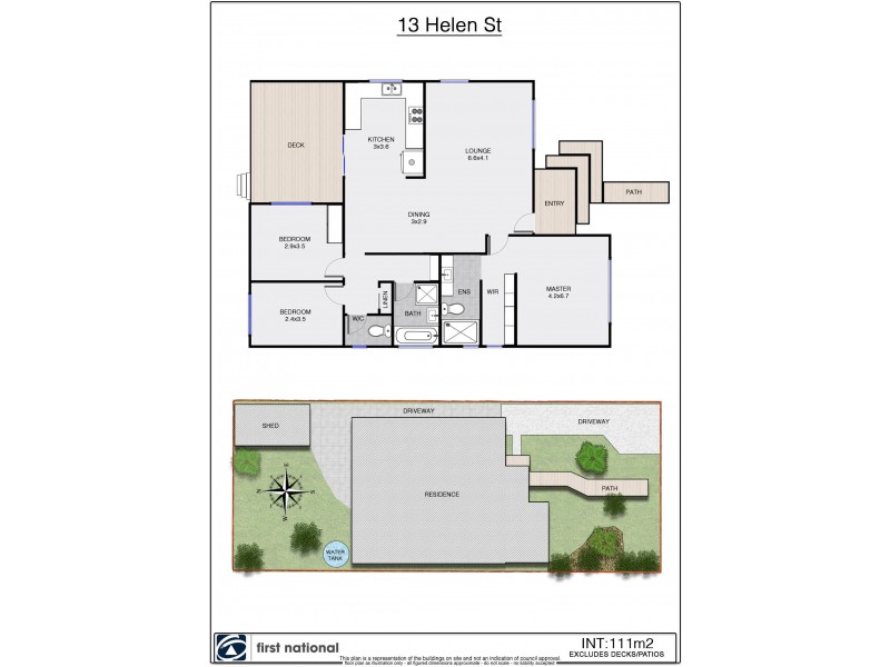 13 Helen Street, South Golden Beach NSW 2483 Floorplan