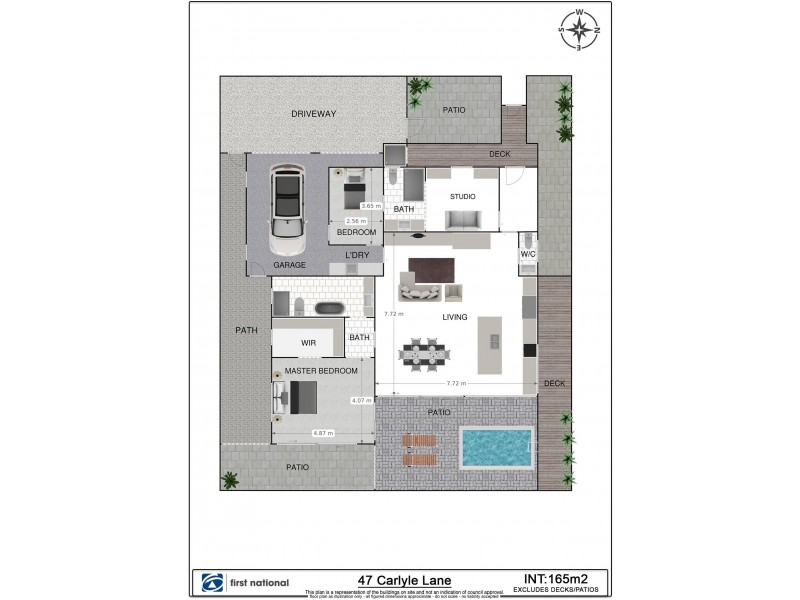 47 Carlyle Lane, Byron Bay NSW 2481 Floorplan