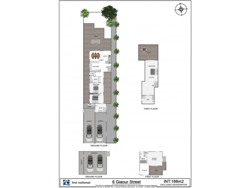 6 Giaour Street, Byron Bay NSW 2481 Floorplan