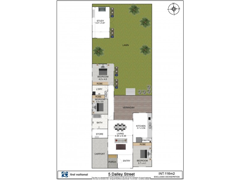 5 Dalley Street, Mullumbimby NSW 2482 Floorplan
